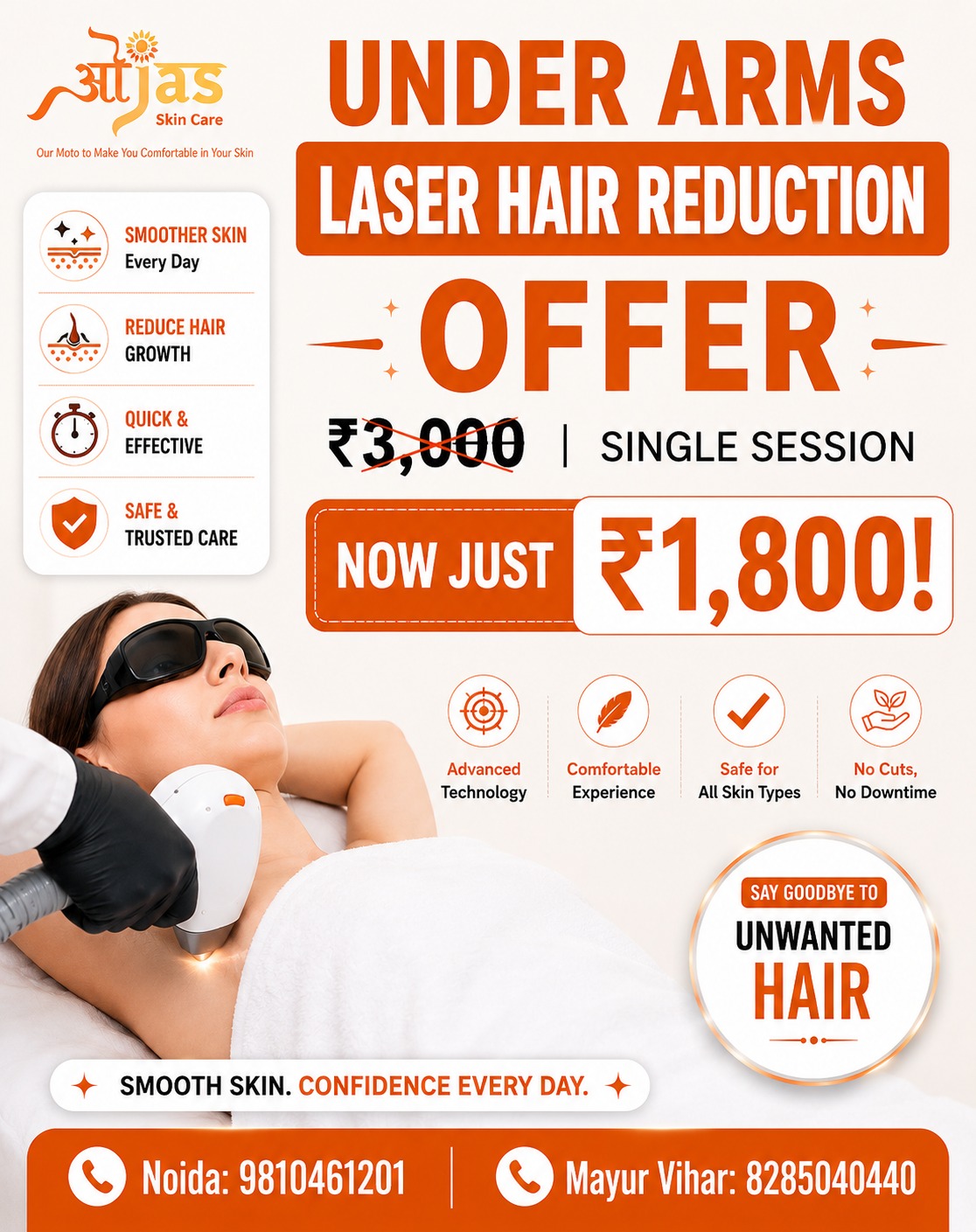 Offers | Ojas Skin Care in Noida Clinic