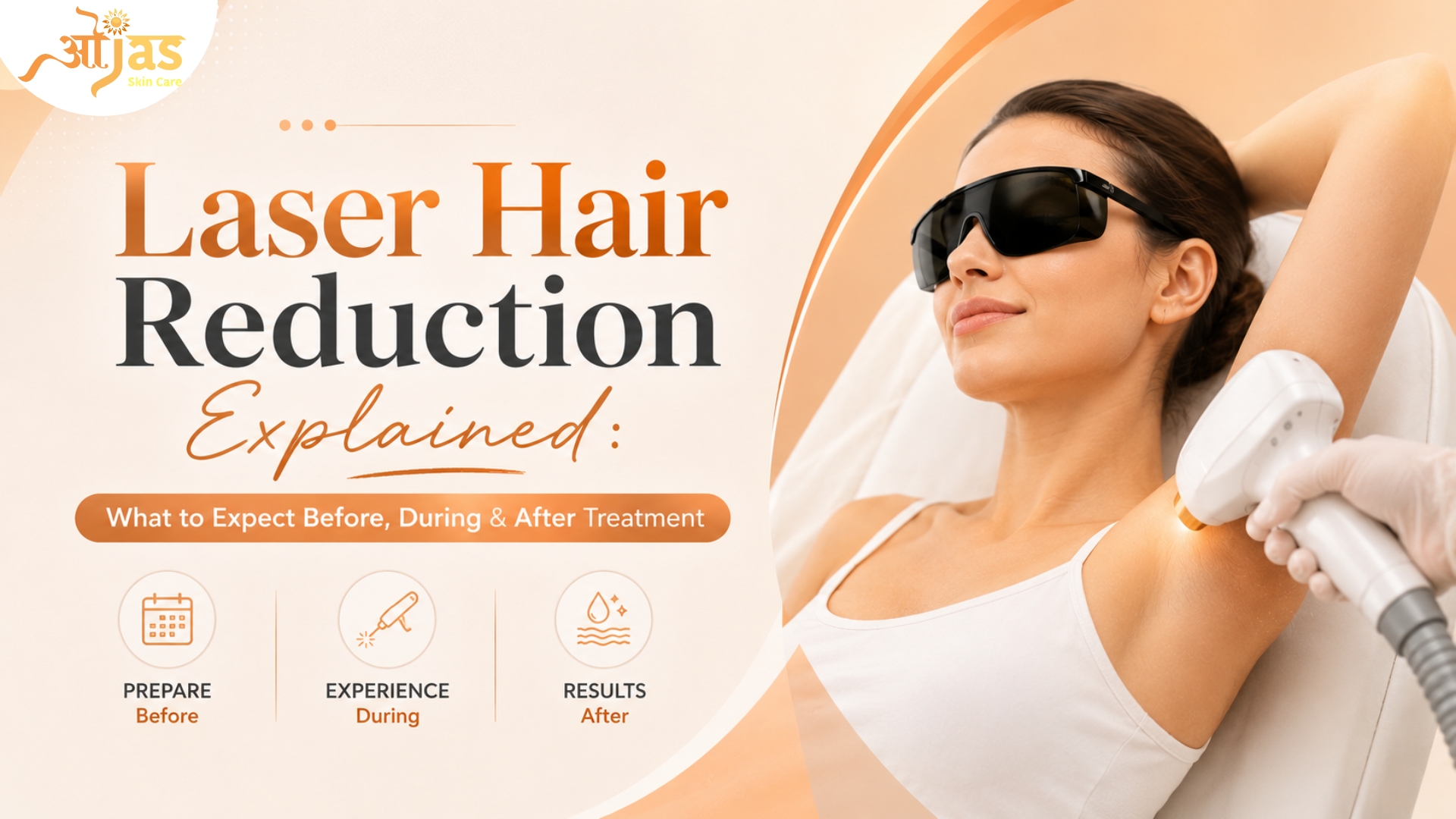 Laser Hair Reduction Explained: What to Expect Before, During & After Treatment